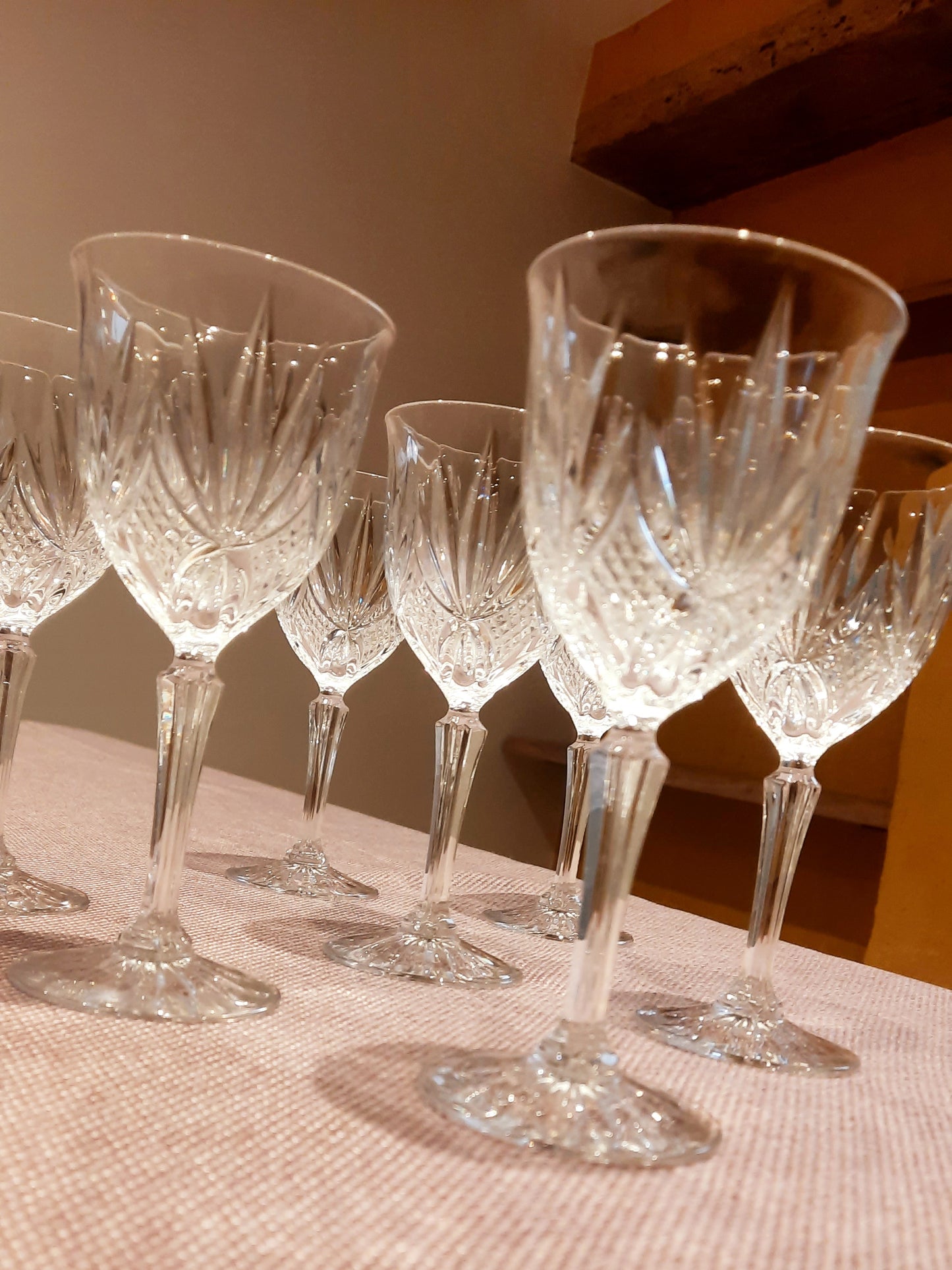 Verres en cristal