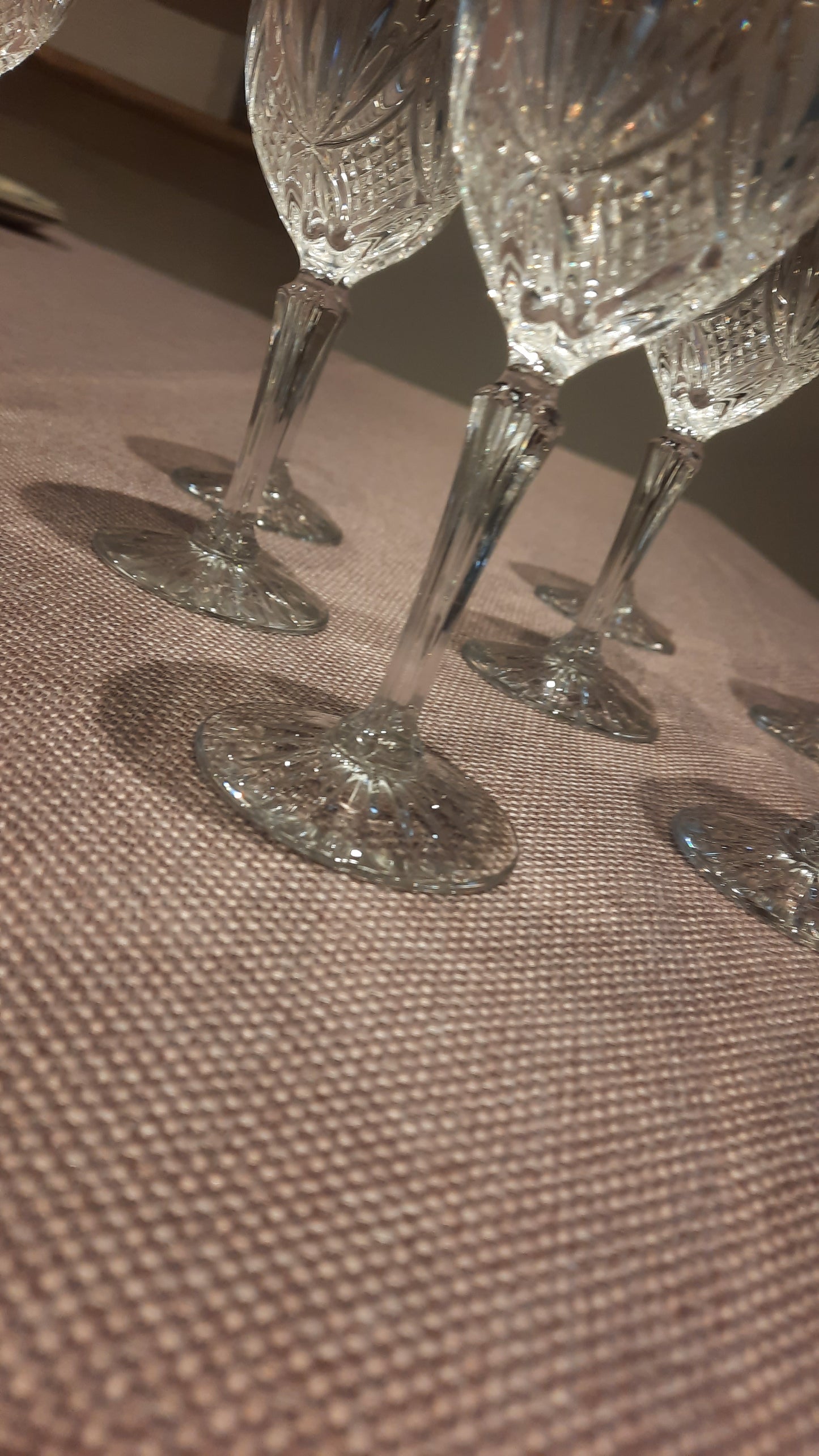 Verres en cristal